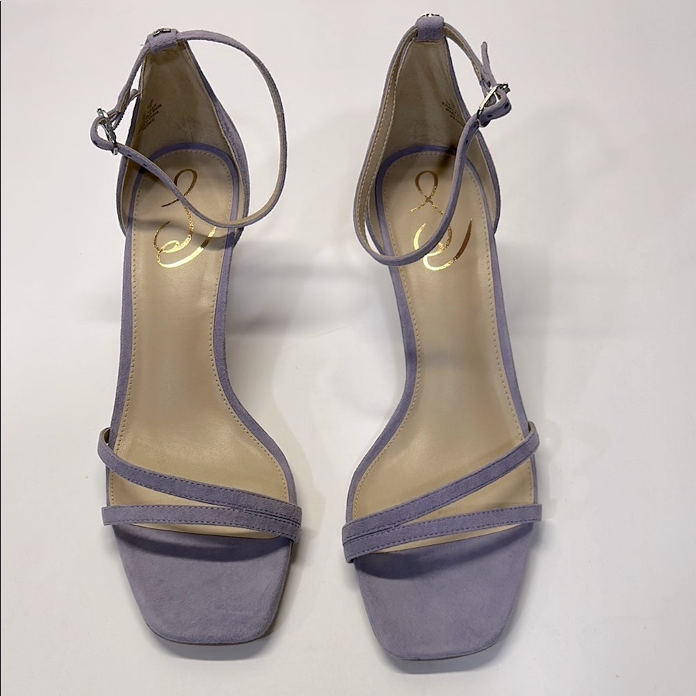 Sam Edelman Purple Heels with Modern Design